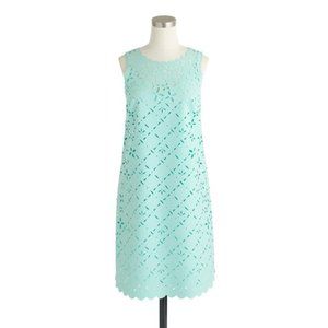 NWT J.Crew Laser Cut Shift Dress